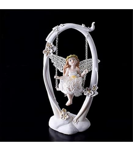 Amazon.co.jp: tonntyann 妖精 天使 オブジェ 天然樹脂 恋愛 風水